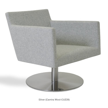 Harput Round Lounge Swivel Armchair by SohoConcept - New