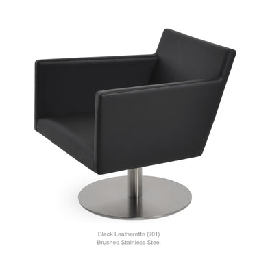 Harput Round Lounge Swivel Armchair by SohoConcept - New