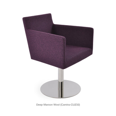 Harput Round Swivel Armchair by SohoConcept - New