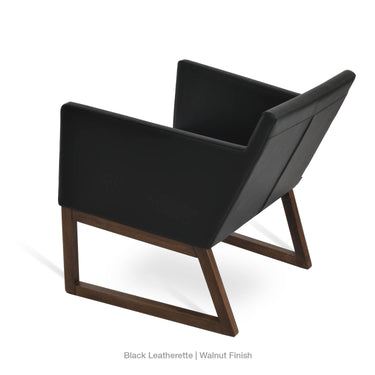Harput Sled Wood Lounge Armchair by SohoConcept - New