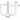 Visual Comfort Helium chandelier featuring opal glass globes and matte black finish - line drawing