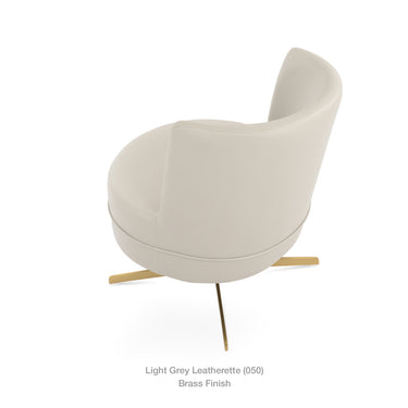 Hilton 4 Star Lounge Swivel Chair by SohoConcept - New