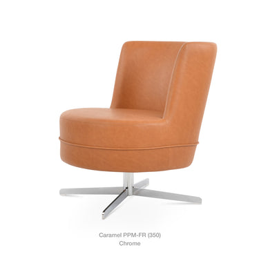 Hilton 4 Star Lounge Swivel Chair by SohoConcept - New