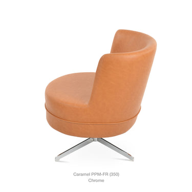 Hilton 4 Star Lounge Swivel Chair by SohoConcept - New