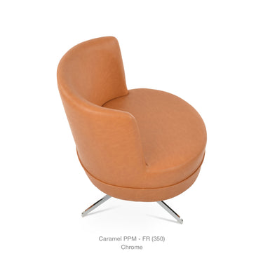 Hilton 4 Star Lounge Swivel Chair by SohoConcept - New