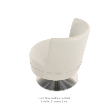 Hilton Round Lounge Swivel Chair by SohoConcept - New