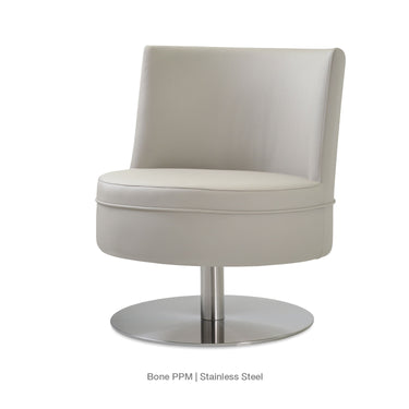 Hilton Round Lounge Swivel Chair by SohoConcept - New