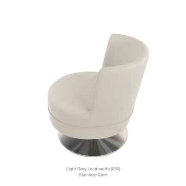 Hilton Round Lounge Swivel Chair by SohoConcept - New