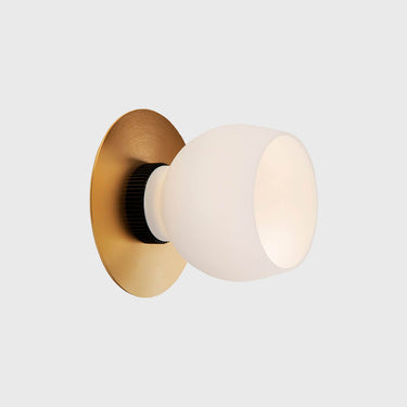 Viso Hito wall sconce in Anodized Gold, 4.7 in, product photo