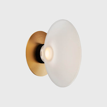 Viso Hito wall sconce in Anodized Gold, 8.3 in, product photo