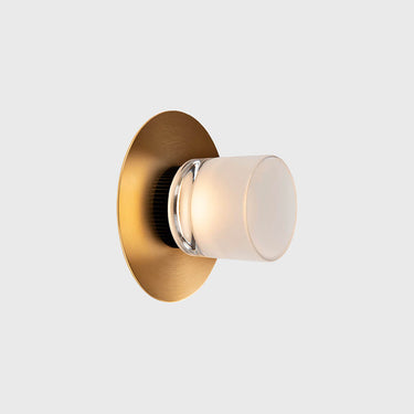 Viso Hito wall sconce in Anodized Gold, 3.1 in, product photo