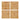 TOV Brandyss Burl End Table Honey