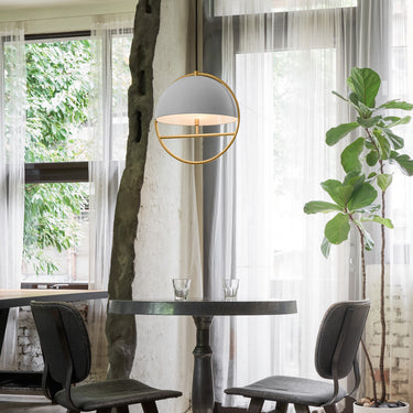 Seed Design Huan Pendant Large White