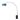 Nova Iconic 92" Arc Lamp in Turquoise shade, Black Nickel body, Black base, photo 4