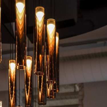 Penta Iconica pendant in bronze finish