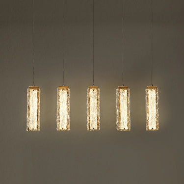 Modern Gold Pendant Lighting for Dining Room 