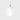 Viso Ilu hand-painted glass pendant, studio product photo