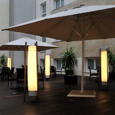 Inn Side portable outdoor lamp by Gemma Bernal
