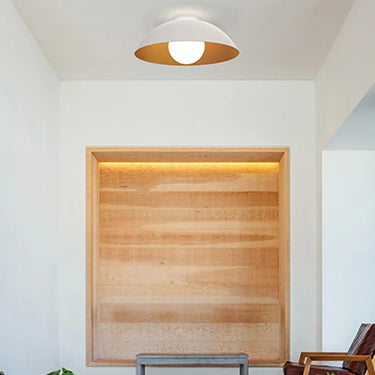 Elegant Chelsea dimmable LED ceiling fixture by Innermost, ideal for bedroom lighting.