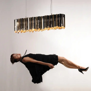 Linear chandelier, Innermost campaign image | Facet Lozenge by Innermost