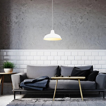Dimmable Innermost Foundry 40 pendant lamp in an office conference room
