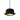 Innermost Jeeves Black lampshade with gold interior on a white background