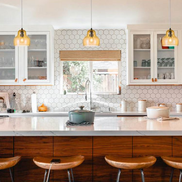 Innermost PJ039310 pendant light with 4-meter PVC cable and steel fitting for kitchen island lighting