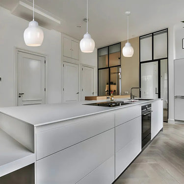 Minimalist ceiling light with dimmable LED support for modern interiors