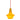 Innermost Stupa 18  Small Yellow Pendant Light, award-winning resin lamp, modern ceiling fixture for dining room ambiance.