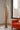 Walnut timber Iris floor lamp by Macmaster, handmade organic shape
