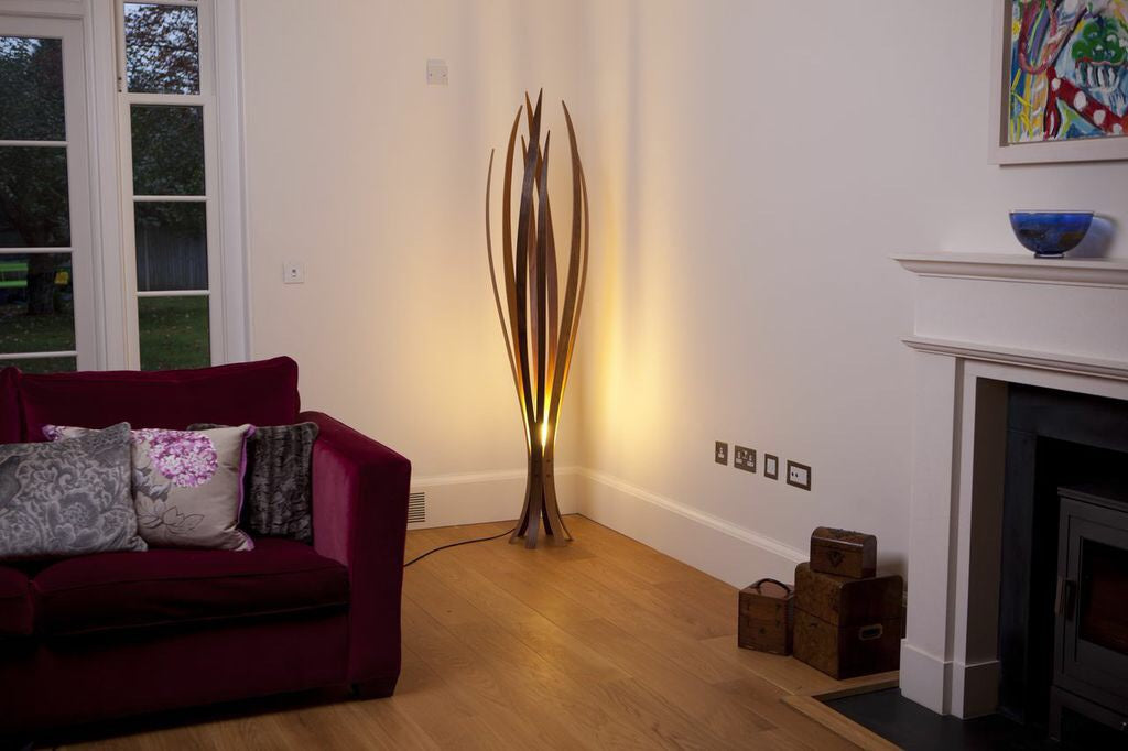Contemporary Iris Floor Lamp - MacMaster Design