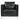 SohoConcept Istanbul armchair in black PPM leatherette with stainless steel base contemporary lounge chair