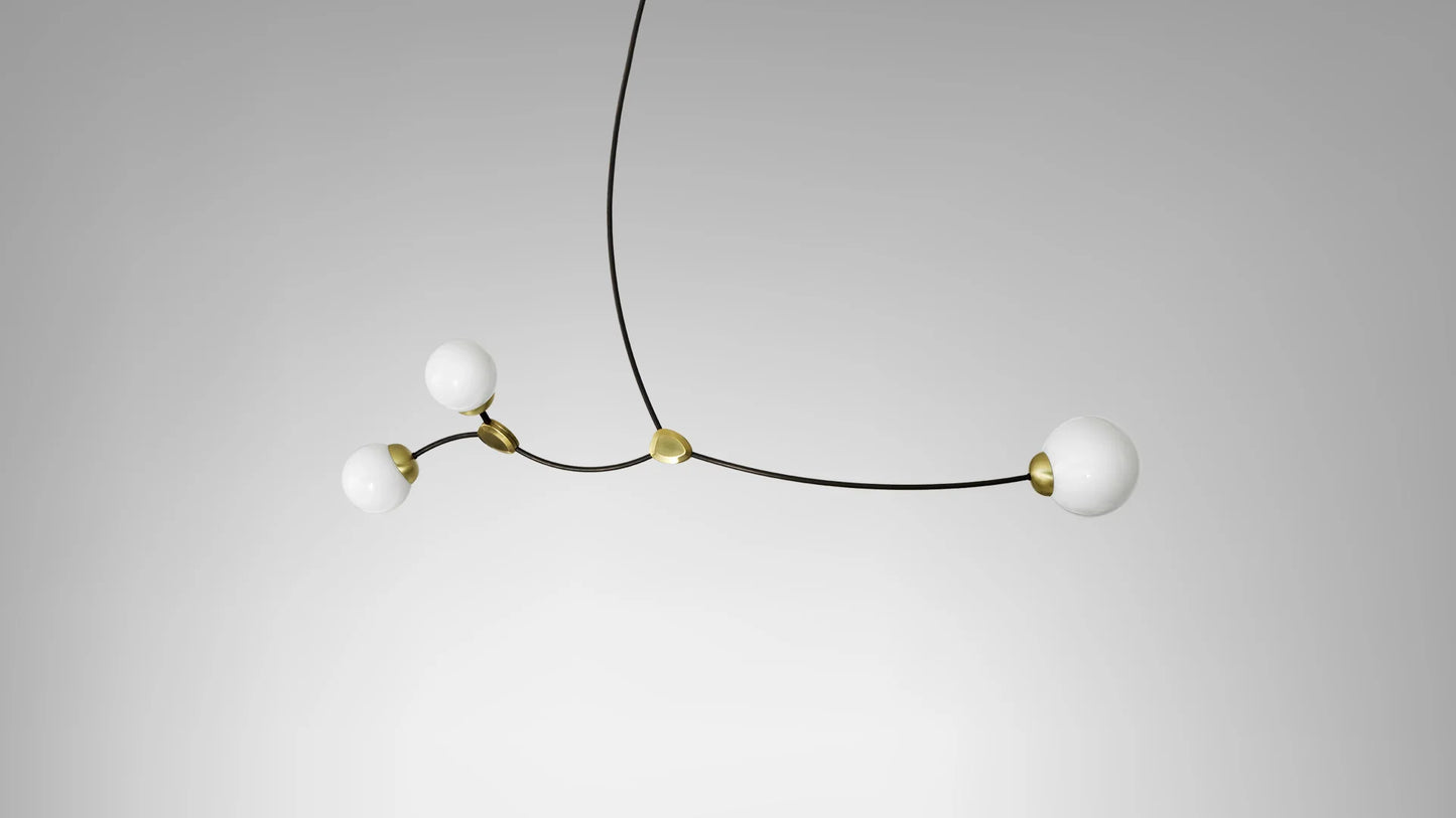 Ivy 3 Pendant by CTO Lighting