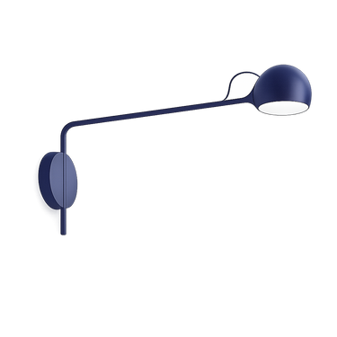 Artemide Ixa 9W LED wall sconce with adjustable arm and spherical head