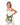 Mint Green JumpFromPaper Owl carried on the shoulder, lifestyle view