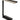 House of Troy 19" Jay LED Table Lamps in Black with Polished Nickel