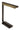 House of Troy 19" Jay LED Table Lamps in Chestnut Bronze with Antique Brass