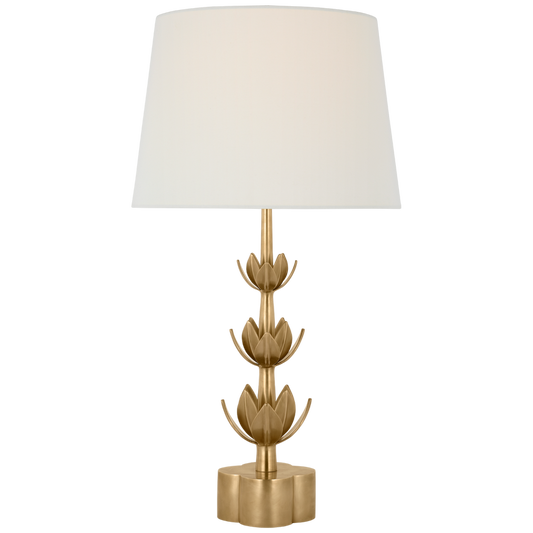 Alberto Large Triple Table Lamp | Visual Comfort Modern
