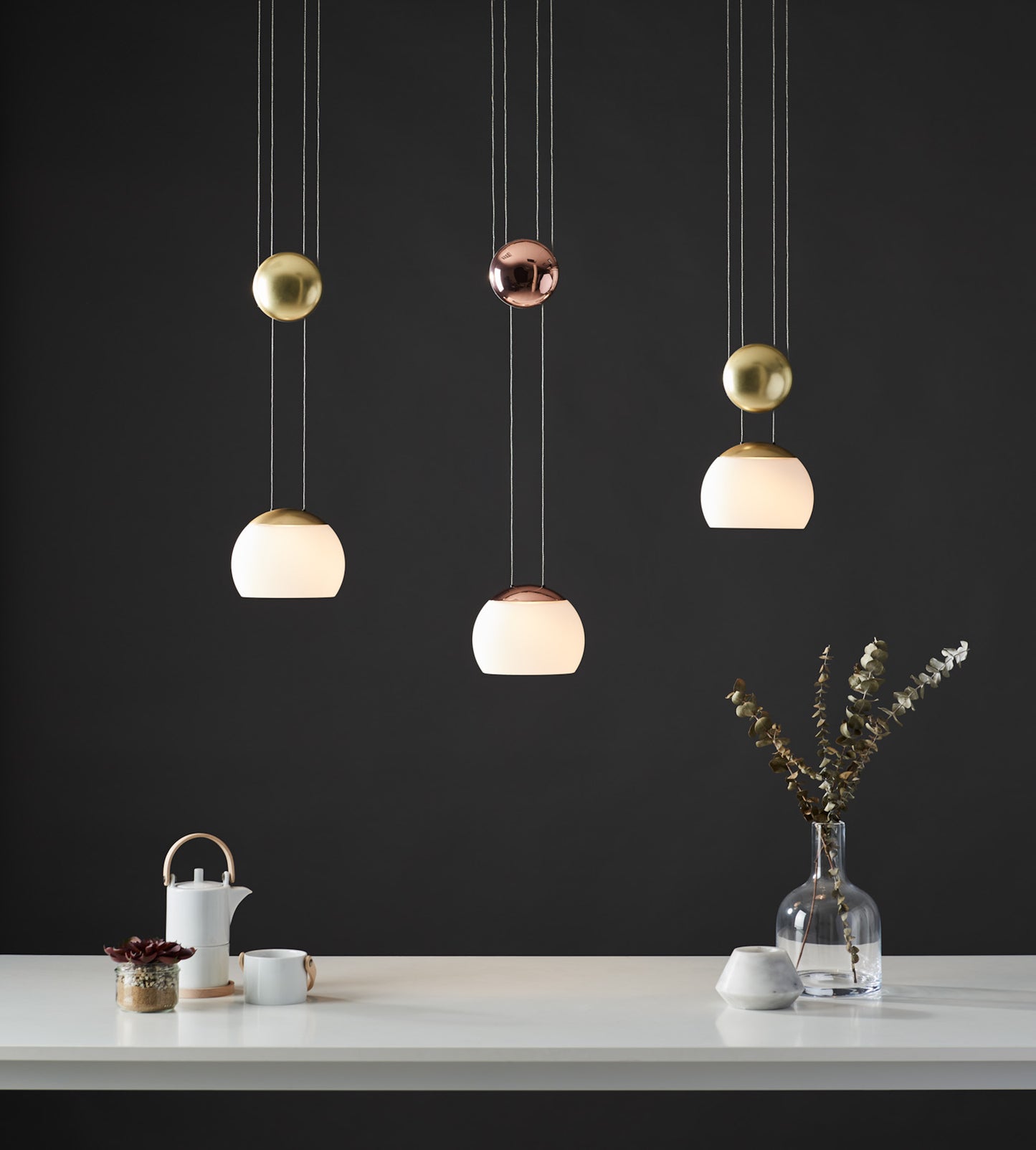 Seed Design Jojo Pendant Brass