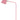 House of Troy Kirby LED task lamp in pink with satin nickel accents and USB port