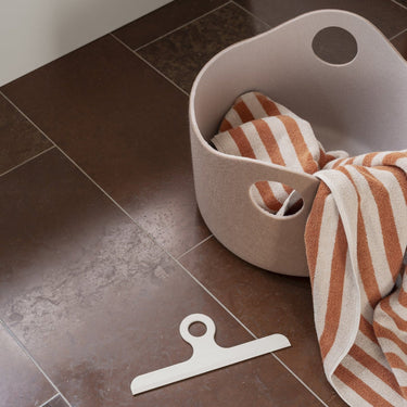 KAPI shower squeegee in a styled shower (4) | KAPI by blomus