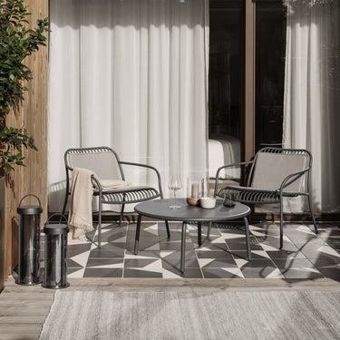 Kiva Outdoor Rug Beige Medley Reversible Blomus 62163