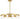Esfera Medium Crystal Ring Chandelier by Kelly Wearstler for Visual Comfort - brass product view 2