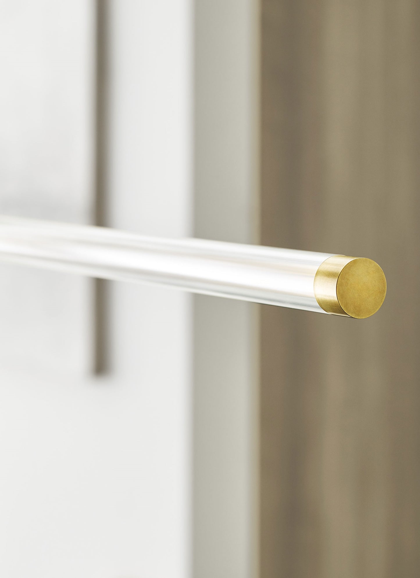 Trendy Ceiling Hanging Light for Interiors - Natural Brass
