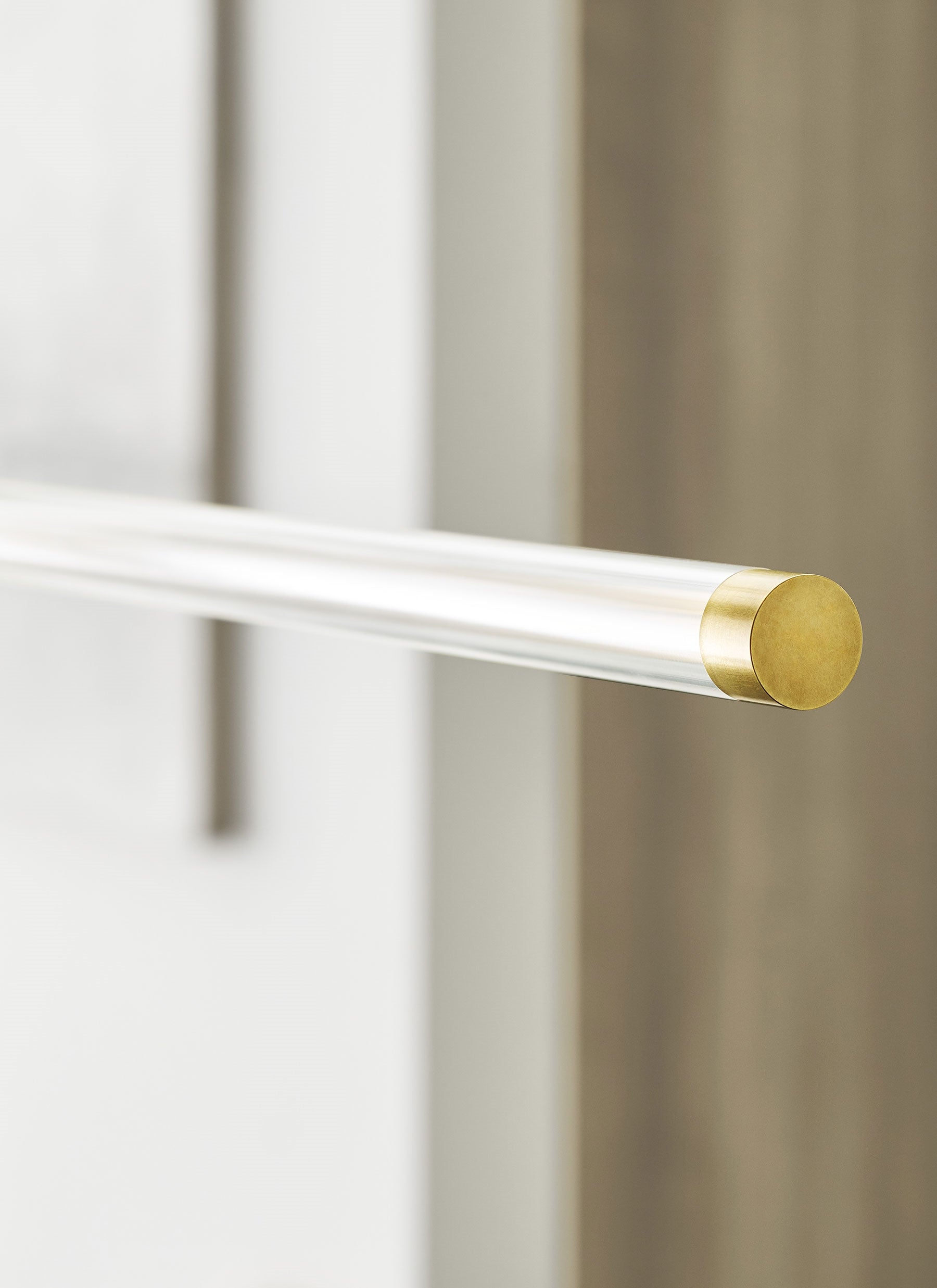 Trendy Ceiling Hanging Light for Interiors - Natural Brass