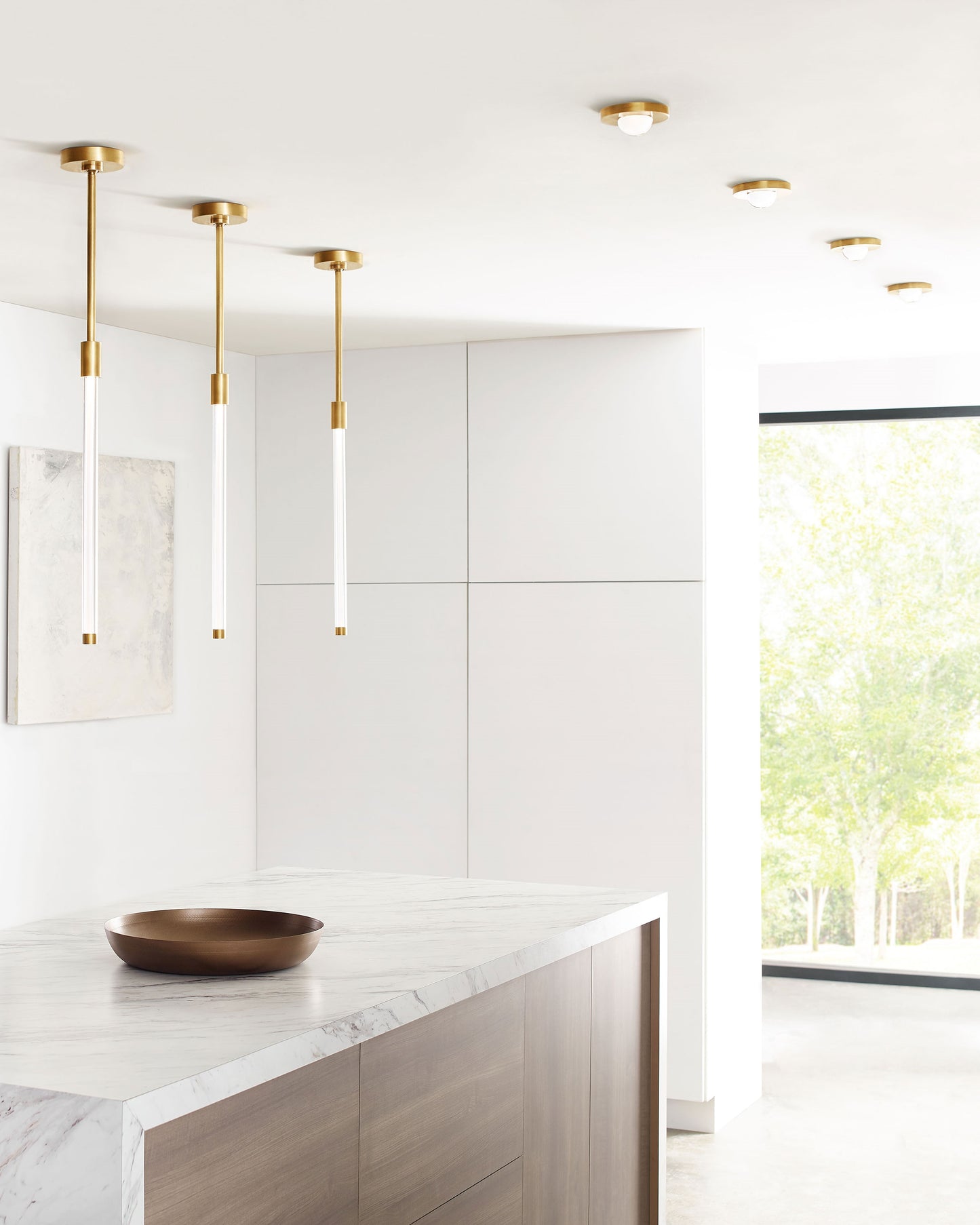 Ebell Flushmount | Recessed lighting for kitchens