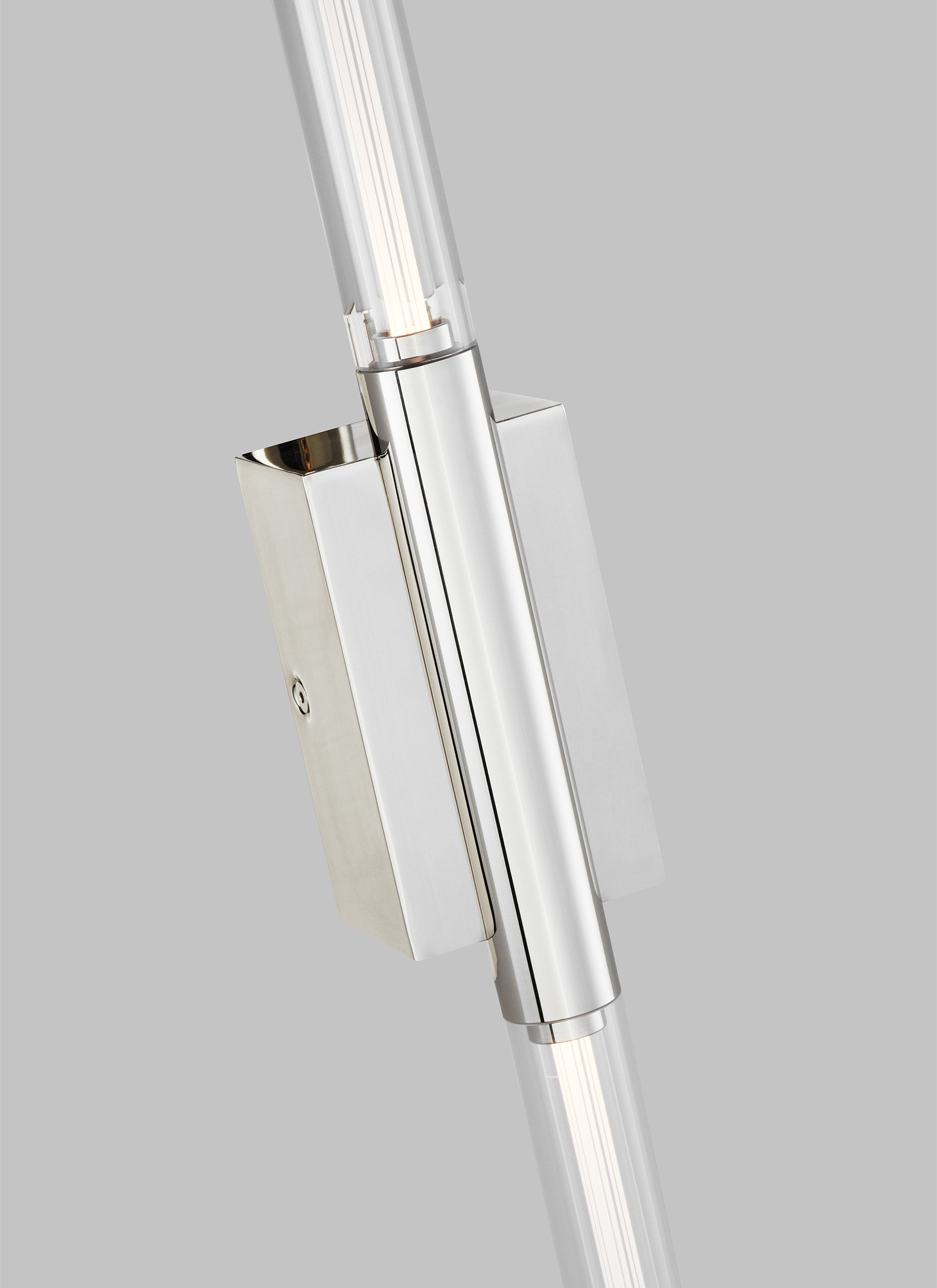 Detailed View of Phobos Wall Sconce Metal Frame