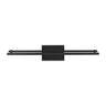 Kal 24-inch LED picture light in Nightshade Black for residential and commercial art lighting installations