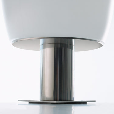 Kanpazar opal white outdoor lamp by Jon Santacoloma