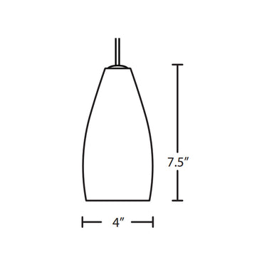 Besa Lighting Karli LED Pendant Light